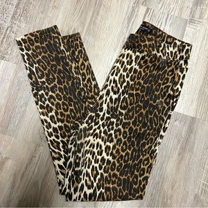 Leopard cheetah jaguar jeggings jeans leggings pencil pants